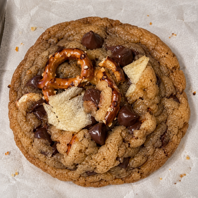 Salty sweet crunch cookie