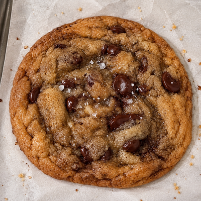Brown butter chocolate chip cookie