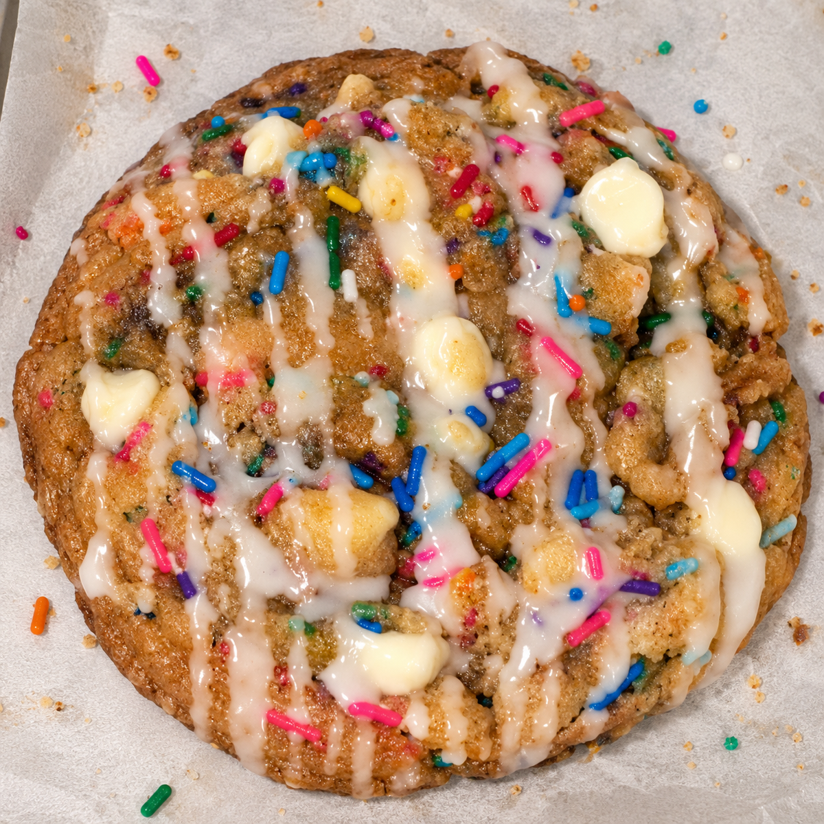 Birthday cake cookie